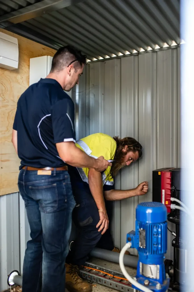 Checking pump status